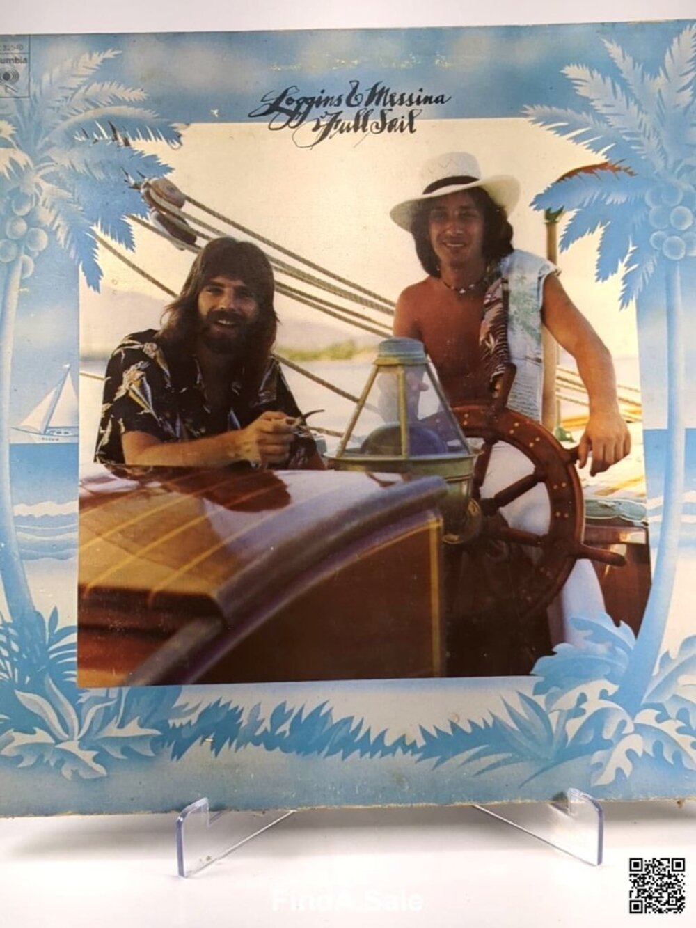 Loggins & Messina Full Sail Vinyl LP Record, 1973